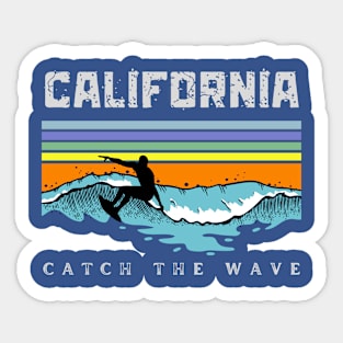 california surfer Sticker